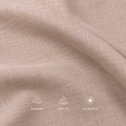 Cochin Cotton Classic Beige Linen Shirt