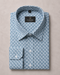 Cochin Cotton Sky Blue Geometric Printed Cotton Shirt