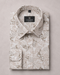 Cochin Cotton Beige Abstract Mosaic Printed Cotton Shirt
