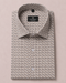 Cochin Cotton Beige Geometric Printed Cotton Shirt