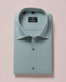 Cochin Cotton Solid Mint Green Satin Shirt