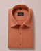 Cochin Cotton Classic Terracotta Orange Linen Shirt