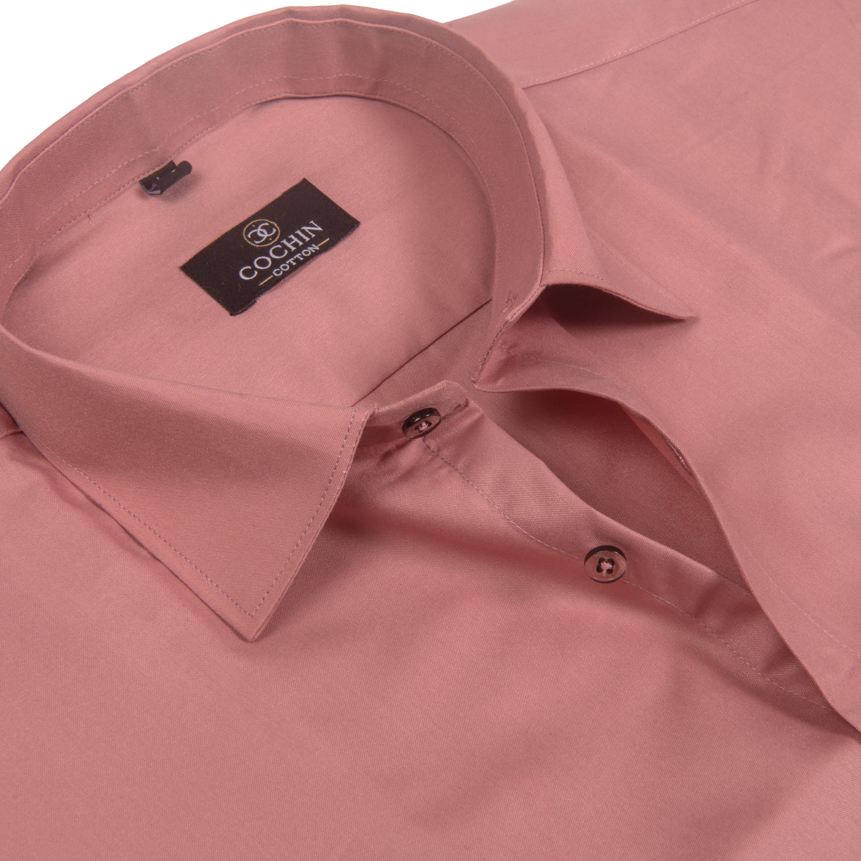 Cochin Cotton Solid Dusty Rose Shirt