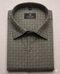Cochin Cotton Charcoal Geometric Printed Cotton Shirt