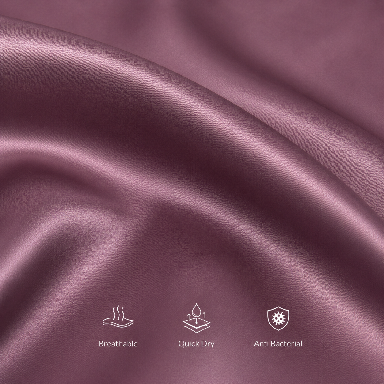 Cochin Cotton Solid Lavender Satin Shirt