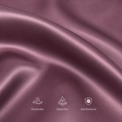 Cochin Cotton Solid Lavender Satin Shirt