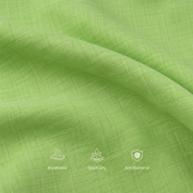 Cochin Cotton Light Green Linen Premium Shirt