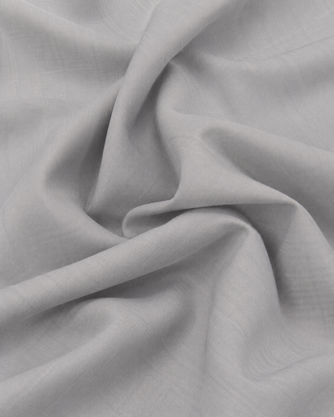 Cochin Cotton Solid Light Grey Formal Shirt