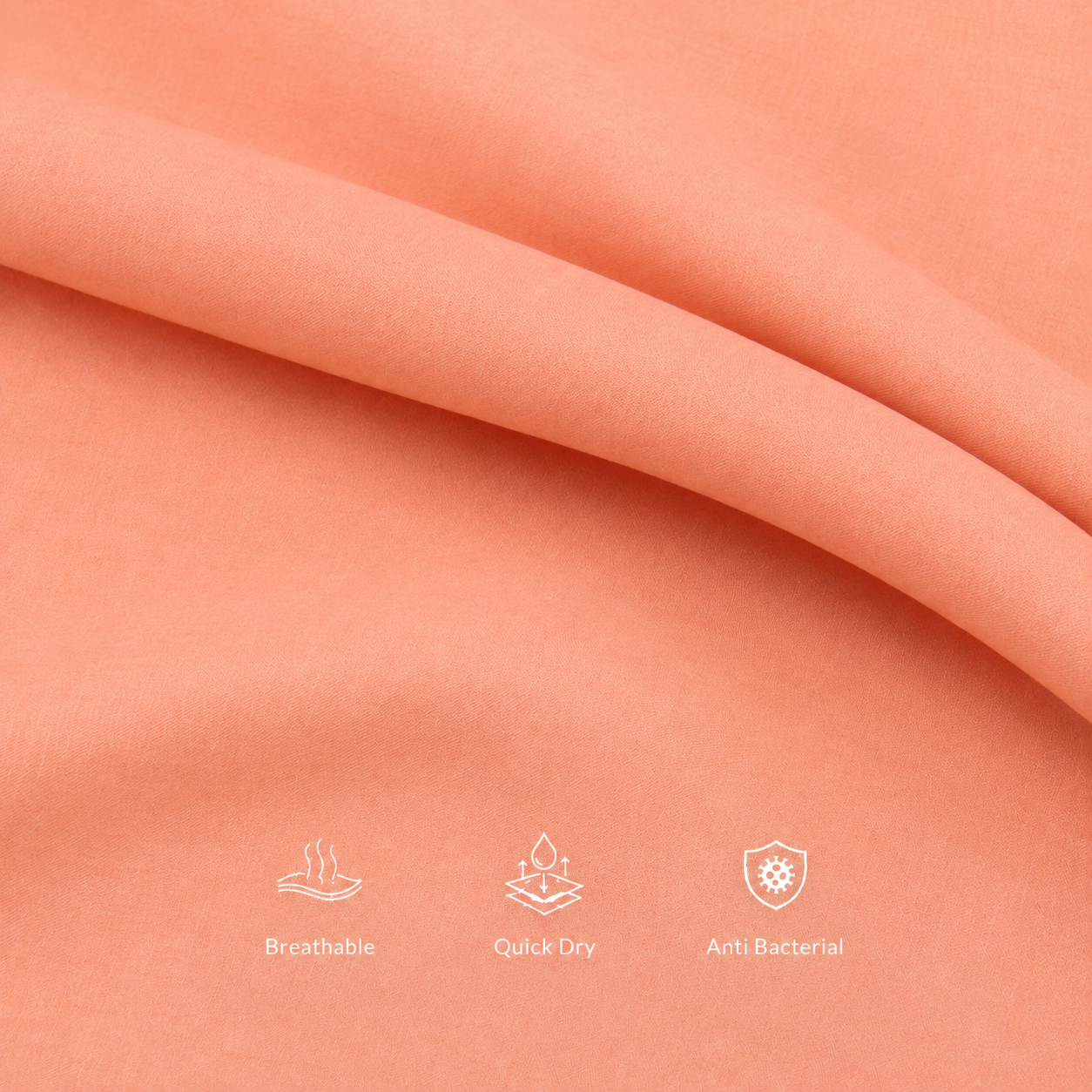 Cochin Cotton Light Orange Premium Cotton Shirt