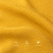 Cochin Cotton Premium Mustard Yellow Linen Shirt