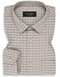Cochin Cotton Beige Geometric Printed Cotton Shirt