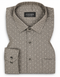 Cochin Cotton Charcoal Geometric Printed Cotton Shirt