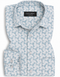 Cochin Cotton Aqua Geometric Printed Cotton Shirt