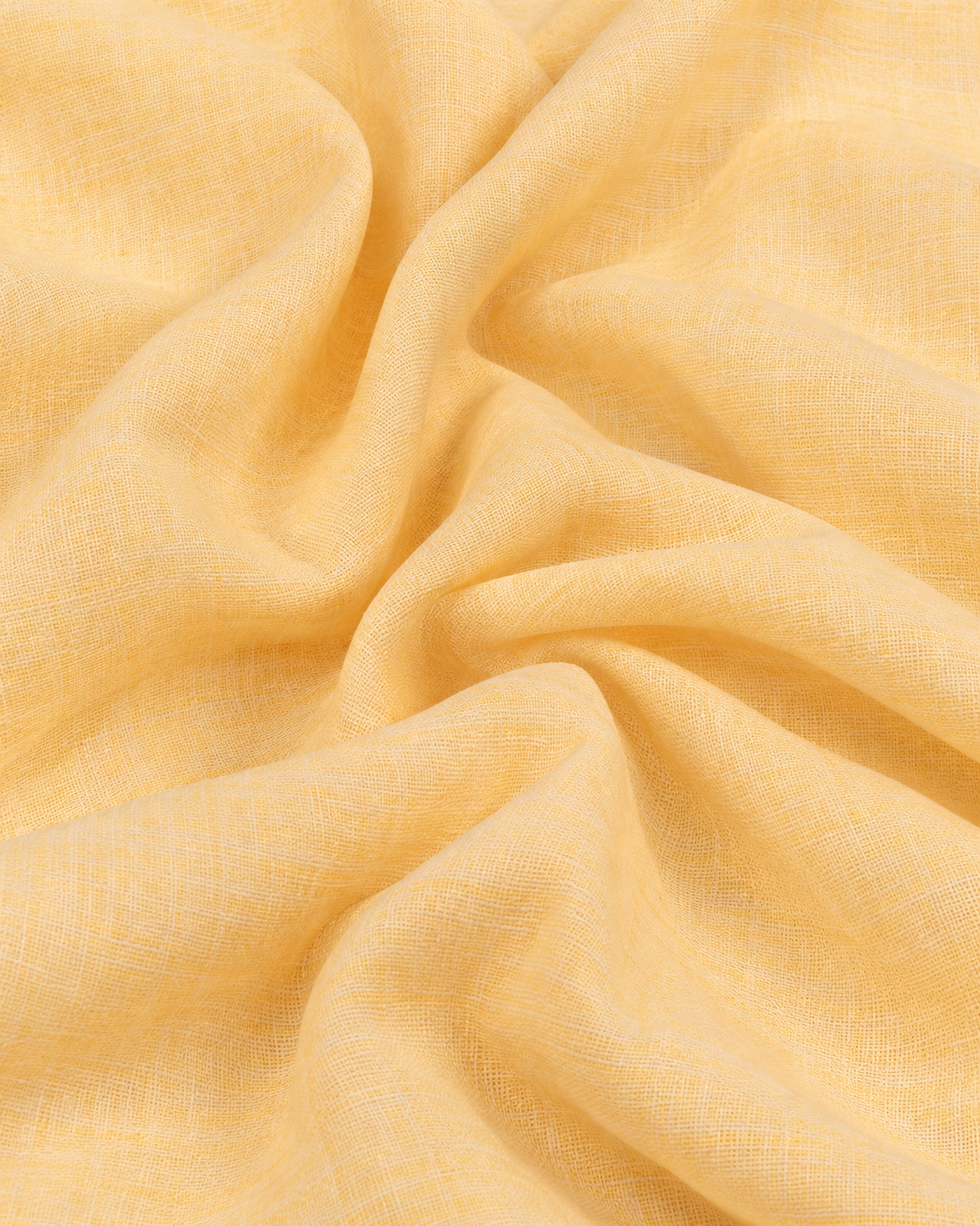 Cochin Cotton Premium Pastel Yellow Linen Shirt