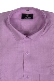 Cochin Cotton Light Purple Premium Cotton Shirt