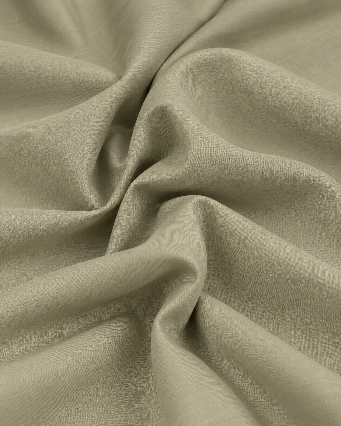 Cochin Cotton Solid Sage Green Satin Shirt