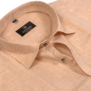 Cochin Cotton Classic Sand Beige Linen Shirt