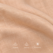 Cochin Cotton Classic Sand Beige Linen Shirt