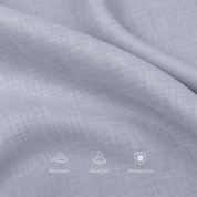 Cochin Cotton Classic Sky Blue Linen Shirt
