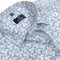 Cochin Cotton Aqua Geometric Printed Cotton Shirt