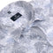 Cochin Cotton Grey-Blue Botanical Printed Cotton Shirt