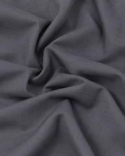 Cochin Cotton Solid Slate Grey Satin Shirt
