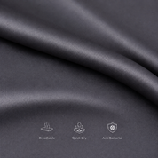 Cochin Cotton Solid Slate Grey Satin Shirt