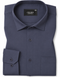 Cochin Cotton Solid Slate Grey Satin Shirt