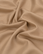 Cochin Cotton Solid Stone Beige Satin Shirt