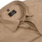 Cochin Cotton Solid Stone Beige Satin Shirt