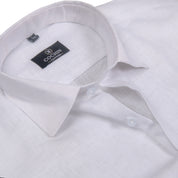 Signarure White Linen Shirt