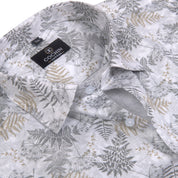 Cochin Cotton Botanical Printed Cotton Shirt